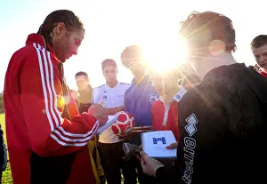 David James Ashton Park School Prints: David James Visits Ashton Park School with Bristol City FC: A Memorable Day for Young Fans (Season 10-11)