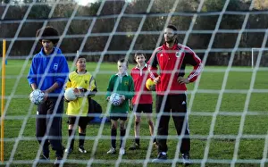 David James Ashton Park School Prints: David James Visits Ashton Park School with Bristol City FC: A Memorable Day for Young Fans (Season 10-11)