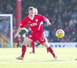 Images Dated 28th February 2008: David Noble in Action for Bristol City Football Club (05-06)