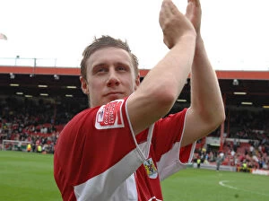 Images Dated 4th May 2008: David Noble: The Fierce Rivalry - Bristol City vs Preston North End