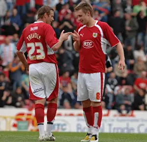David Noble Lee Trundle's Euphoric Goal Celebration vs Preston North End (Bristol City)