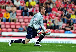 Bristol City V Ipswich Town Prints: David Stockdale Saves for Ipswich Town: Championship Clash Between Bristol City and Ipswich Town (06-08-2011)