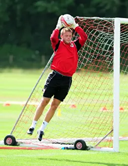Dean Gerken: Bracing for Action – Bristol City Goalkeeper's Intense Pre-Season Training