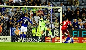 Leicester City v Bristol City Collection: Dean Gerken's Dramatic Last-Minute Save: Leicester City vs. Bristol City, Championship 2011