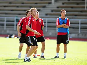 Training Prints: Dean Gerken's Dramatic Save: Winning the Bristol City FC Training Competition