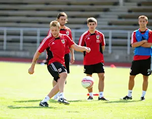 Training Prints: Dean Gerken's Dramatic Save: Winning the Training Competition (Bristol City FC)