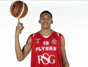 Photo Call Prints: Deane Williams in Action: Bristol Academy Flyers Basketball at SGS Wise Campus (September 2014)
