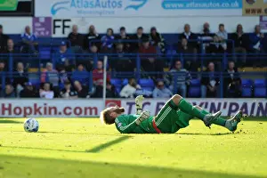 Ipswich Town V Bristol City Prints: Dejected Gerken as Freeman's Shot Levels Ipswich and Bristol City