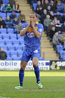 Dejected Mkandawire Scores Own Goal for Bristol City Against Shrewsbury Town