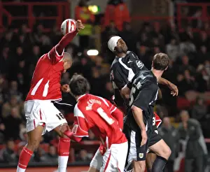 Charlton Athletic V Bristol City Prints: Dele Adebola in Action for Bristol City Against Charlton Athletic