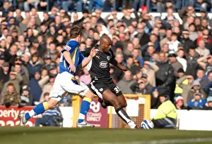 Cardiff City V Bristol City Prints: Dele Adebola in Action: Cardiff City vs. Bristol City