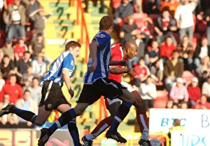 Bristol City V Sheffield Wednesday Prints: Dele Adebola's Game-Winning Goal: Bristol City Secures Victory Over Sheffield Wednesday