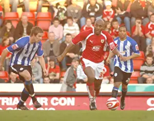 Framed Print : Dele Adebola's Game-Winning Goal for Bristol City Against Sheffield Wednesday