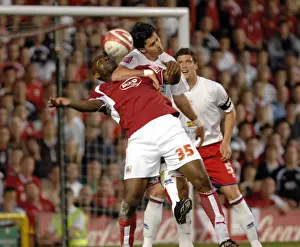 Bristol City V Crystal Palace Play Off Prints: Dele Adebola's Thrilling Goal: Bristol City vs Crystal Palace in the Play-offs