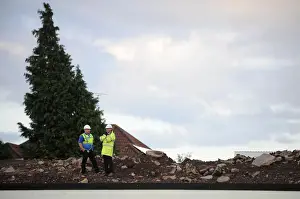 Demolition of Wedlock Stand at Ashton Gate: Builders Prepare for Bristol City's New Football Season