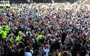 Images Dated 30th April 2011: Derby County vs. Bristol City: Chaos on the Pitch (30th April 2011, Championship)