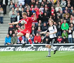 Framed Print : Derby County vs. Bristol City: A Football Rivalry - Season 08-09 Framed Print : Derby County vs. Bristol City: A Football Rivalry - Season 08-09