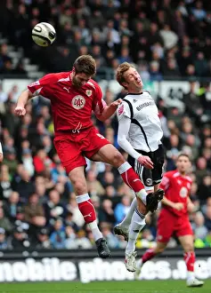 Derby County V Bristol City Prints: Derby County vs. Bristol City: A Football Rivalry - Season 08-09