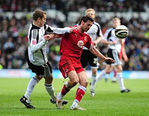 Derby County V Bristol City Prints: Derby County vs. Bristol City: A Football Rivalry - Season 08-09