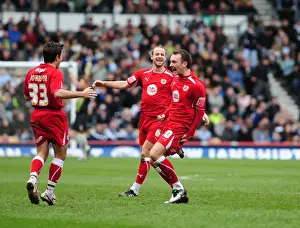 Framed Print : Derby County vs. Bristol City: A Football Rivalry - Season 08-09