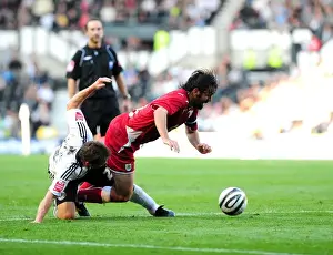 Derby County V Bristol City Prints: Derby County vs. Bristol City: A Football Rivalry - Season 09-10