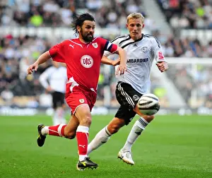 Derby County V Bristol City Prints: Derby County vs. Bristol City: A Football Rivalry - Season 09-10