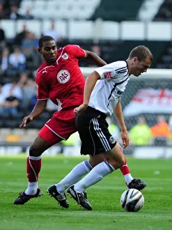 Derby County V Bristol City Prints: Derby County vs. Bristol City: A Football Rivalry - Season 09-10
