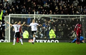 Derby County v Bristol City Collection: Derby County's Callum Ball Scores the Winning Goal Against Bristol City in Championship Match