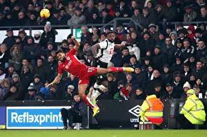 Derby County V Bristol City Prints: Derby vs. Bristol City: Intense Aerial Battle Between Darren Bent and Scott Golbourne