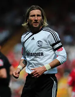 Derby's Savage Leads the Rams Against Bristol City in Championship Clash at Ashton Gate, 2010