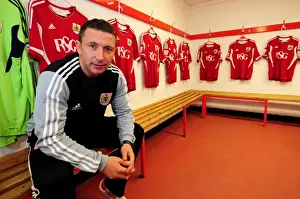 Derek McInnes Prints: Derek McInnes Begins Championship Tenure at Ashton Gate: Bristol City's New Manager (2011)