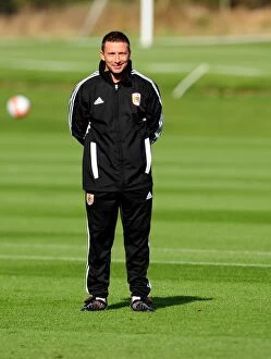 Derek McInnes Collection: Derek McInnes Begins New Chapter as Bristol City Manager at Ashton Gate Stadium (October 2011)