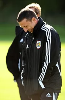 Derek McInnes Collection: Derek McInnes Begins New Chapter as Bristol City Manager at Ashton Gate Stadium (October 2011)