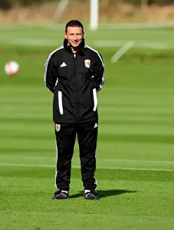 Derek McInnes Prints: Derek McInnes Begins New Chapter as Bristol City Manager at Ashton Gate Stadium (October 2011)