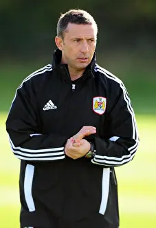 Derek McInnes Prints: Derek McInnes Begins New Chapter as Bristol City Manager at Ashton Gate Stadium (October 2011)