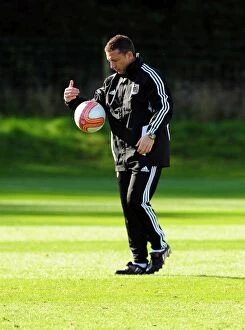 Derek McInnes Collection: Derek McInnes Begins New Journey as Bristol City Manager at Ashton Gate Stadium (October 2011)