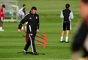 Derek McInnes Prints: Derek McInnes Begins New Journey as Bristol City Manager at Ashton Gate Stadium (October 2011)
