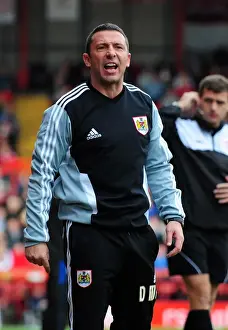 Bristol City V Birmingham City Prints: Derek McInnes and Bristol City Take on Birmingham City in Championship Showdown at Ashton Gate Stadium (October 23)
