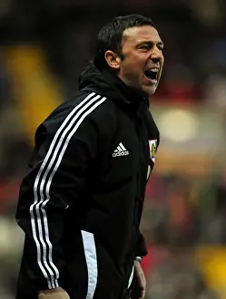 Bristol City V Doncaster Rovers Prints: Derek McInnes and Bristol City Take On Doncaster Rovers in Championship Clash at Ashton Gate Stadium - 21st January