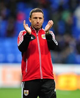 Images Dated 20th October 2012: Derek McInnes: Dejected Manager After Late Goal Conceded vs. Bolton Wanderers (201012)