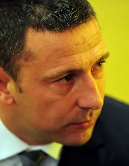 Derek McInnes Prints: Derek McInnes Holds Inaugural Press Conference as New Bristol City Manager (October 2011)
