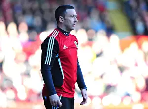 Derek McInnes Leads Bristol City Against Blackpool at Ashton Gate Stadium, 2012 - Football Match