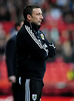 Bristol City V Cardiff City Prints: Derek McInnes Leads Bristol City Against Cardiff City at Ashton Gate Stadium
