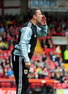 Bristol City V Birmingham City Prints: Derek McInnes Leads Bristol City in Championship Battle against Birmingham City at Ashton Gate Stadium (October 23)