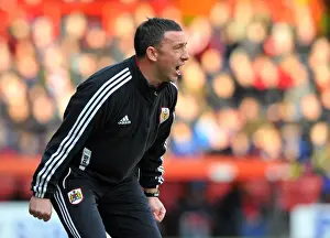 Derek McInnes Leads Bristol City in Championship Clash against Blackpool, November 2012