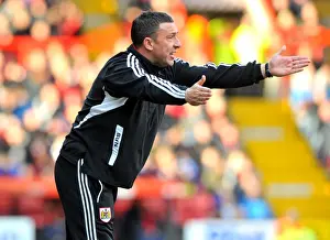 Derek McInnes Leads Bristol City in Championship Clash against Blackpool, November 2012