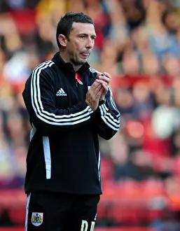 Derek McInnes Leads Bristol City in Championship Clash Against Burnley at Ashton Gate Stadium - 05/11/2011