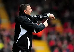 Derek McInnes Leads Bristol City Against Coventry City at Ashton Gate Stadium, April 2012 - Football Match