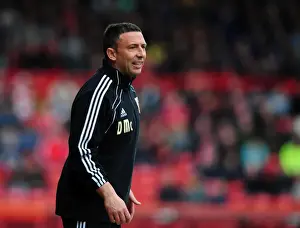 Derek McInnes Leads Bristol City Against Derby County at Ashton Gate Stadium, 31st March 2012