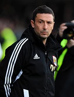 Images Dated 7th January 2012: Derek McInnes Leads Bristol City in FA Cup Clash against Crawley Town - 07/01/2012